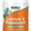 NOW FOODS Calcium & Magnesium - Wapń 500 mg i Magnez 250 mg (250 tabl.)