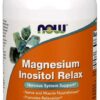 NOW FOODS Magnesium Inositol Relax - Magnez + Inozytol (454 g)