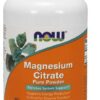 NOW FOODS Magnesium Citrate - Cytrynian Magnezu (227 g)