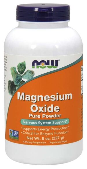 NOW FOODS Magnesium Oxide - Magnez (227 g)