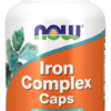 NOW FOODS Iron Complex - Żelazo Complex (100 kaps.)