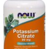 NOW FOODS Potassium Citrate - Cytrynian Potasu 99 mg (180 kaps.)