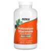 NOW FOODS Potassium Gluconate Powder - Glukonian Potasu (454 g)