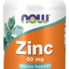 NOW FOODS Cynk 50 mg - Glukonian Cynku (250 tabl.)