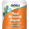 NOW FOODS Red Mineral Algae Veg - Czerwone Algi Mineralne (180 kaps.)