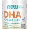 NOW FOODS DHA dla dzieci do żucia 100 mg (60 kaps.)