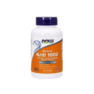 NOW FOODS Olej z Kryla 1000 mg - Neptun Krill Oil DHA EPA (60 kaps.)
