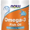 NOW FOODS Omega-3 Molecularly Distilled (Fish Softgels) (200 kaps.)