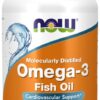 NOW FOODS Omega 3 - DHA 120 mg + EPA 180 mg (100 kaps.)