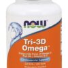 NOW FOODS Tri-3D Omega-3 (90 kaps.)