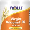 NOW FOODS Virgin Coconut Oil - Olej kokosowy 1000 mg (120 kaps.)