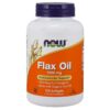NOW FOODS Flax Oil 1000 mg - Olej lniany (100 kaps.)