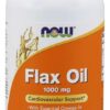 NOW FOODS Flax Oil 1000 mg - Olej lniany (250 kaps.)