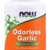 NOW FOODS Odorless Garlic - Czosnek Bezzapachowy (250 kaps.)