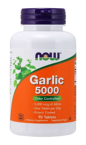NOW FOODS Garlic 5000 (90 tabl.)