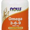 NOW FOODS Omega 3-6-9 (100 kaps.)