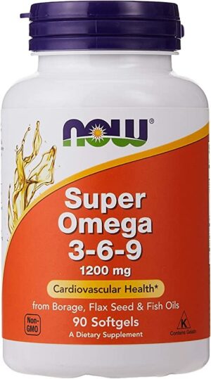 NOW FOODS Super Omega 3-6-9 (90 kaps.)