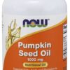 NOW FOODS Pumpkin Seed Oil - Olej z Pestek Dyni 1000 mg (100 kaps.)