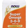 NOW FOODS Super Omega 3-6-9 1200 mg (180 kaps.)