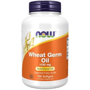 NOW FOODS Wheat Germ Oil - Olej z kiełków pszenicy (100 kaps.)