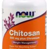 NOW FOODS Chitosan - Chitozan 500 mg + Chrom 100 mcg (120 kaps.)