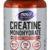 NOW FOODS Creatine Monohydrate - Monohydrat Kreatyny 750 mg (120 kaps.)