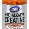 NOW FOODS Kre-Alkalyn Creatine - Buforowany Monohydrat Kreatyny 750 mg (240 kaps.)