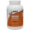 NOW FOODS Siarka MSM - Metylosulfonylometan (454 g)