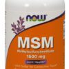 NOW FOODS MSM Metylosulfonylometan 1500 mg (200 tabl.)