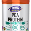 NOW FOODS Pea Protein Unflavored Powder - Izolat Białka Grochu (340 g)