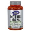 NOW FOODS MCT Oil - Olej MCT 1000 mg (150 kaps.)
