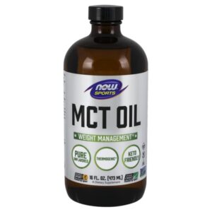 NOW FOODS MCT Oil - Olej MCT bezzapachowy (473 ml)
