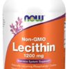NOW FOODS Lecytyna sojowa 1200 mg non GMO (400 kaps.)