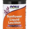 NOW FOODS Sunflower Liquid Lecithin (473 ml)