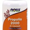 NOW FOODS Propolis 2000 - ekstrakt 5:1 (90 kaps.)