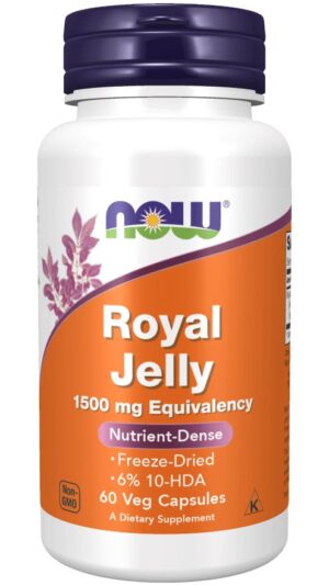 NOW FOODS Royal Jelly 1500 mg (60 kaps.)