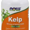 NOW FOODS Kelp (naturalny Jod) - Morszczyn Pęcherzykowaty (200 tabl.)