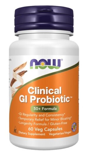 NOW FOODS Clinical GI Probiotic (60 kaps.)