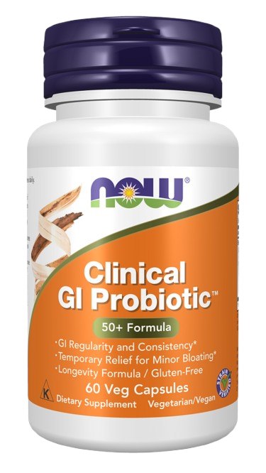 NOW FOODS Clinical GI Probiotic (60 kaps.)