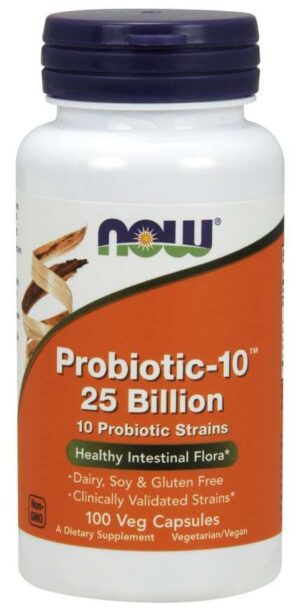 NOW FOODS Probiotic-10 25 Bilion (100 kaps.)