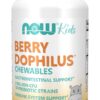 NOW FOODS BerryDophilus Kids - Probiotyk dla dzieci (60 tabl.)