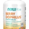 NOW FOODS BerryDophilus Kids - Probiotyk dla dzieci (120 tabl.)