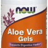 NOW FOODS Aloe Vera Gels - Aloes koncentrat z Liści Aloesu 200:1 (100 kaps.)