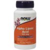 NOW FOODS ALA - Kwas Alfa Liponowy 100 mg + Kwas Askorbinowy + Witamina E (60 kaps.)