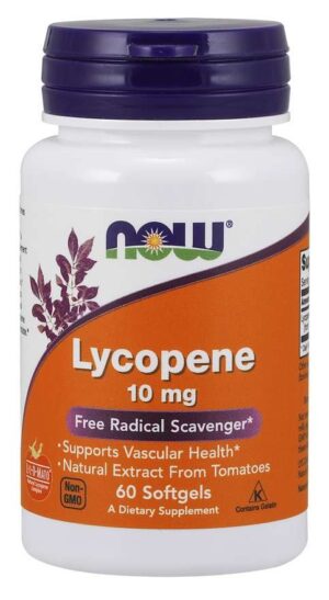 NOW FOODS Lycopene Likopen (60 kaps.)