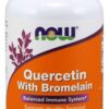 NOW FOODS Kwercetyna i Bromelaina (120 kaps.)