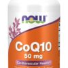 NOW FOODS CoQ10 50 mg - Koenzym Q10 50 mg z Witaminą E + Selen (100 kaps.)