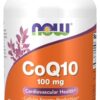 NOW FOODS CoQ10 100 mg z głogiem (180 kaps.)
