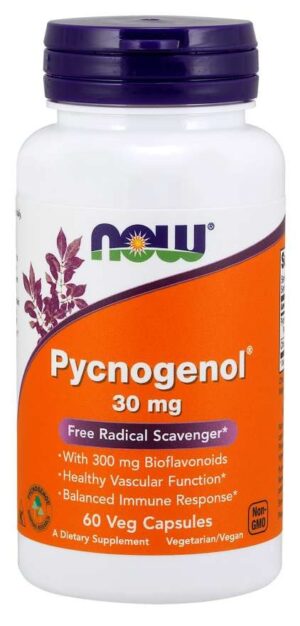 NOW FOODS Pycnogenol 30 mg (60 kaps.)
