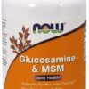 NOW FOODS Glukozamina z MSM (180 kaps.)